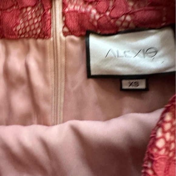 ALEXIS
Taza Top and Braxton Skirt Set in Salmon Lace (D8) - Picture 12 of 14